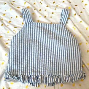 Habitual striped crop top tank